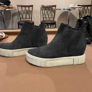 Grey Dolce Vita size 8 platform high tops.